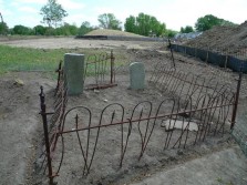 <p>The remains of the family cemetery on the property.</p>
